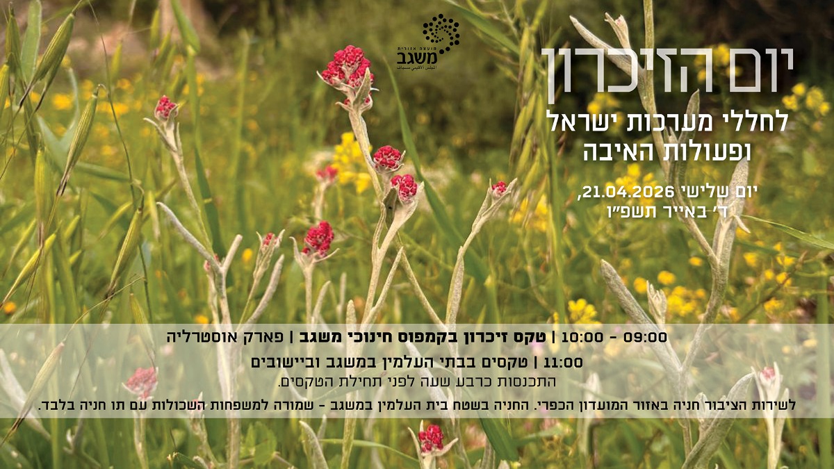 טקסי יום הזיכרון תשפ"ו